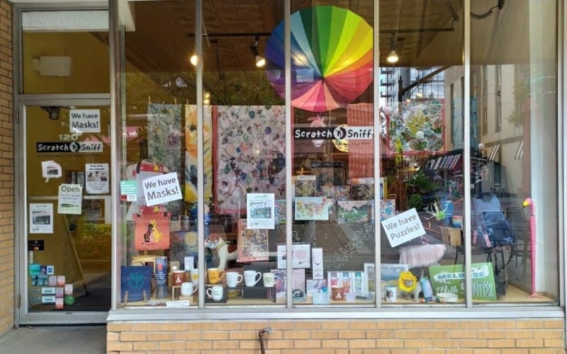scratch-n-sniff BeerShop